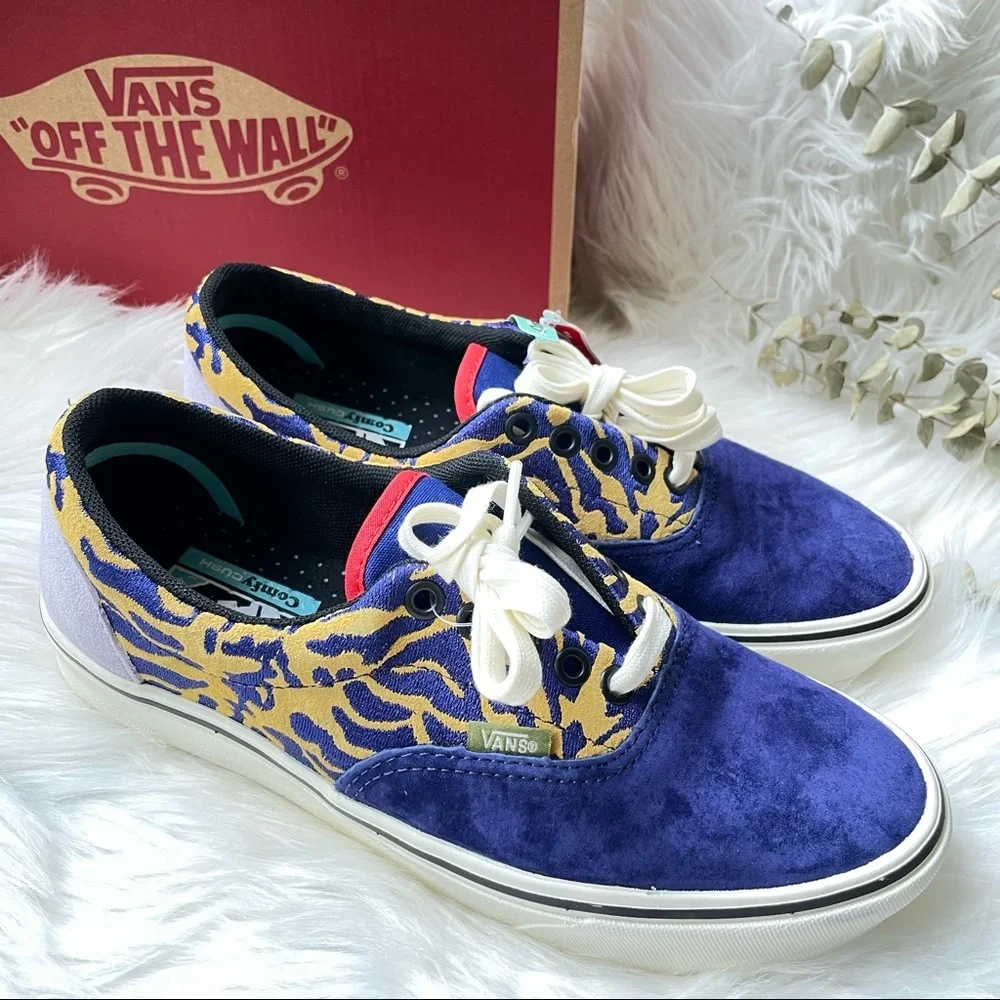 Vans ComfyCush Era Bugs Blueprint W8.5 VN0A3WM9WWG NIB